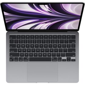 لپ تاپ اپل 13.6 اینچی مدل Apple MacBook Air 2022 Space Gray MLXX3
