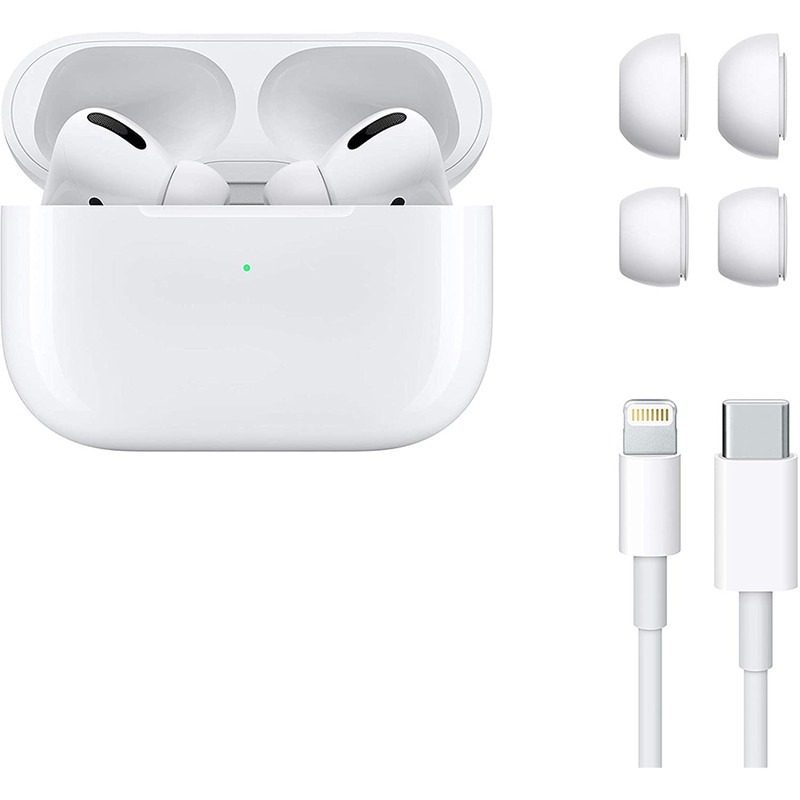 هدفون بی سیم اپل مدل AirPods Pro 2021 همراه با محفظه شارژ