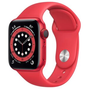 ساعت هوشمند اپل واچ سری6 مدل 40mm Aluminum Case with Sport silicone Band