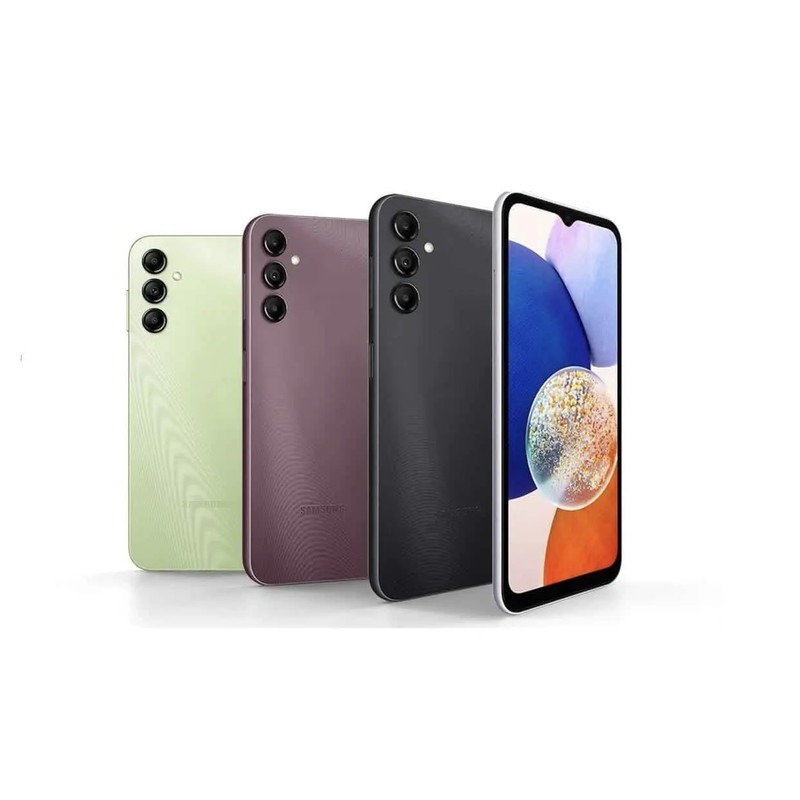 گوشی موبایل سامسونگ مدل Galaxy A14 دو سیم کارت ظرفیت 128 گیگابایت و رم 4 گیگابایت به همراه شارژر سامسونگ